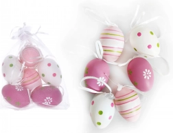 Dekoracyjne plastikowe malowane jajko