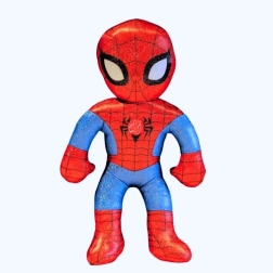 Pluszowy Spider‑Man z dźwiękami – edycja błyszcząca na 100‑lecie Disneya