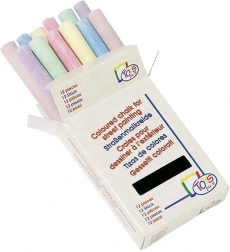 Kolorowa kreda na tablicę lub asfalt