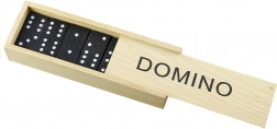 Domino w drewnianym pudełku – 28 kamieni