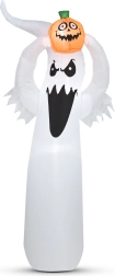 Nadmuchiwany duch halloweenowy z oświetleniem LED 180 cm