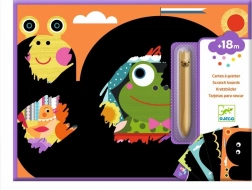 Obrazki do wydrapywania dla najmłodszych DJECO – odkrywanie