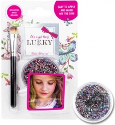 Lukky brokatowy żel do ciała z aplikatorem