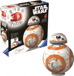3D Puzzleball Star Wars: BB-8, 103 elementy