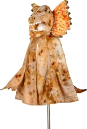 Dziecięcy kostium dinozaura peleryna dilophosaurus 4–7 lat