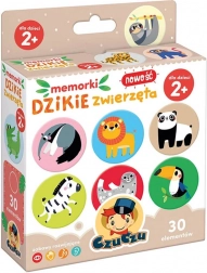 CzuCzu Memory – dzikie zwierzęta, gra pamięciowa dla dzieci