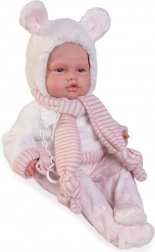 Realistyczna lalka Antonio Juan - miękkie ciało, dźwięki, 50 cm