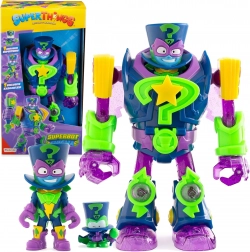 SuperThings Enigma Superbot robot ze złoczyńcami i akcesoriami