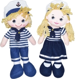 Tekstylna lalka marynarz 30 cm