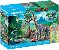 Playmobil Dinos brachiozaur z poduszkowcem