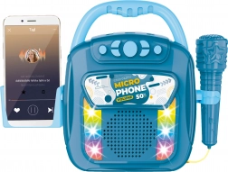 Muzyczne pudełko z mikrofonem i Bluetooth 28 cm