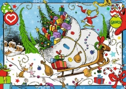 Puzzle Grinch 1000 elementów Ravensburger