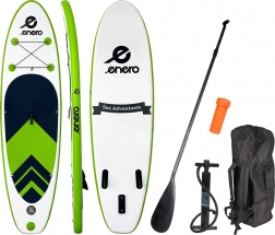 Enero paddleboard 275 × 76 × 10 cm zielony/czarny/biały
