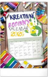 Kreatywny kalendarz rodzinny 2026