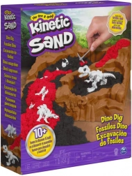 Kinetic Sand – wykopaliska dinozaurów z akcesoriami