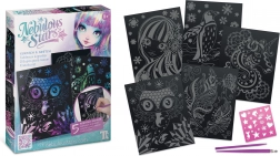 Nebulous Stars Malowanie i Wydrapywanie Jednorożce