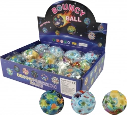 Skacząca piłeczka dino 7 cm