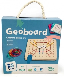 Drewniana tabliczka do kreatywnej twórczości - Geoboard B. Toys