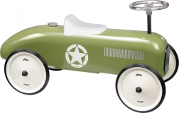 Vilac vintage metalowy jeździk khaki