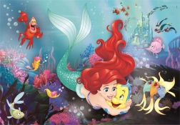 puzzle disney księżniczki mała syrenka maxi 24 elementy