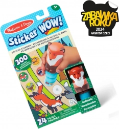 Sticker WOW! stemplowane naklejki – lisek