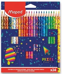 Kredki MAPED Pixel Party 24 szt.