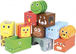 Vilac drewniane dźwiękowe klocki Sawanna