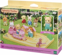 Przedszkolna lokomotywa SYLVANIAN FAMILIES zestaw do zabawy