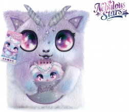 puszysty pamiętnik NEBULOUS STARS Astria A5 z zamkiem