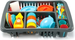 Zestaw naczyń dla małych gospodyń z ociekaczem