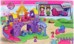 Bajkowy zamek z akcesoriami dla dzieci