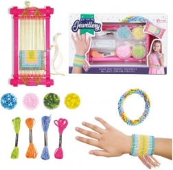 Kreatywny zestaw – stwórz bransoletkę z koralikami w pudełku 25x15x3 cm
