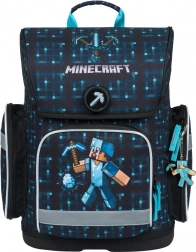 Plecak szkolny Baagl Ergo Minecraft Blue Axe