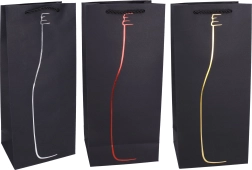 Torebka prezentowa na butelkę M 17 × 38 × 9 cm