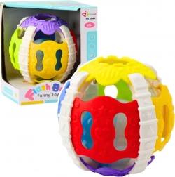 Kolorowa gumowa piłka sensoryczna dla niemowląt