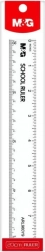 Plastikowa przezroczysta linijka M&G 20 cm