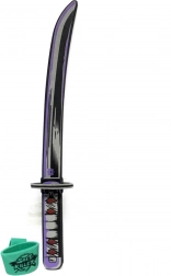 Fioletowy piankowy miecz Demon – dziecięcy dodatek karnawałowy