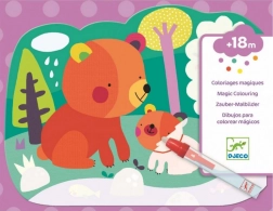 DJECO wodne kolorowanki – życie w lesie