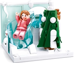 Sluban mini handcraft zima – zestaw konstrukcyjny