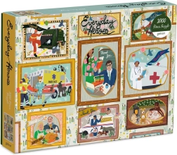 Galison puzzle Codzienni bohaterowie 1000 elementów