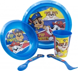 Dziecięcy zestaw obiadowy 5w1 PAW PATROL, STOR