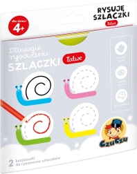 Długie kolorowanki i szablony: rysowanie wzorów dla dzieci 4+