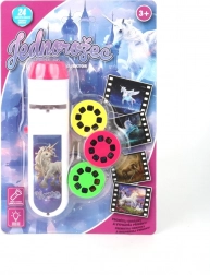 Latarka i projektor Jednorożce dla dzieci