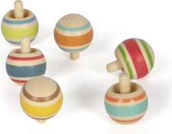 Small foot Drewniany bączek w paski 1 szt.