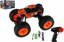 RC auto terenowe 2,4 GHz plastik 32 cm z akumulatorem ładowanym – Pomarańczowy