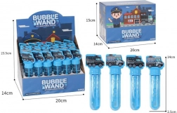 Bańki mydlane w kształcie radiowozu 14 cm