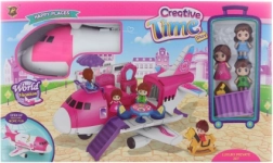 Składane samolot z akcesoriami – domek do zabawy dla dzieci