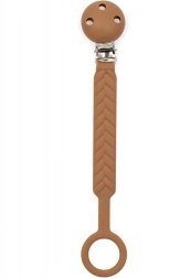 Silikonowy klips do smoczka New Baby niebieski