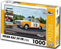 Retro Puzzle Wołga GAZ 24 VB 1000 elementów