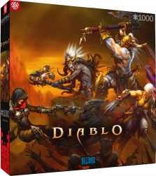 Puzzle GOOD LOOT Diablo - Heroiczna Bitwa 1000 elementów